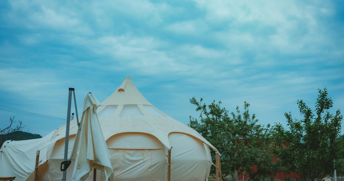 Glamping lüks çadır, doğa konforu